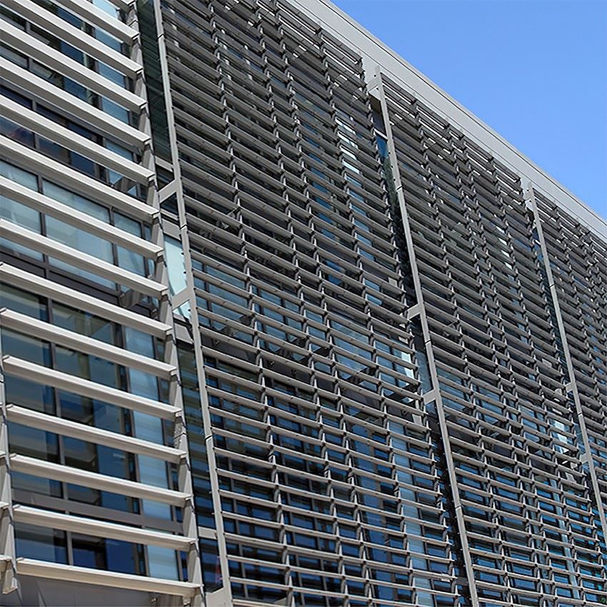 Aluminum Louver Wall Aluminum Louver Wall