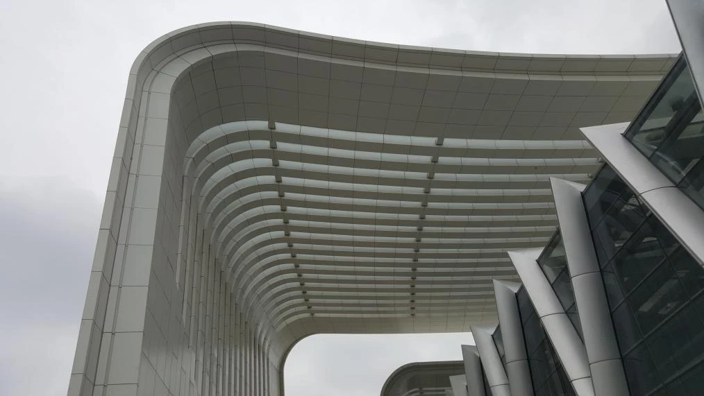Sunshade curtain wall Sunshade curtain wall